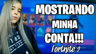 MOSTRANDO minha CONTA no FORTNITE #2