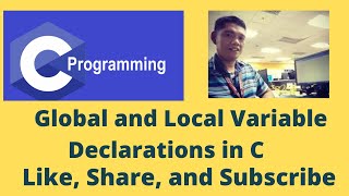 Global and Local Variables in C