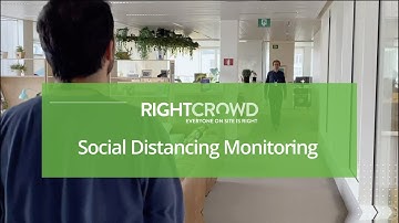 RightCrowd Social Distancing Monitoring