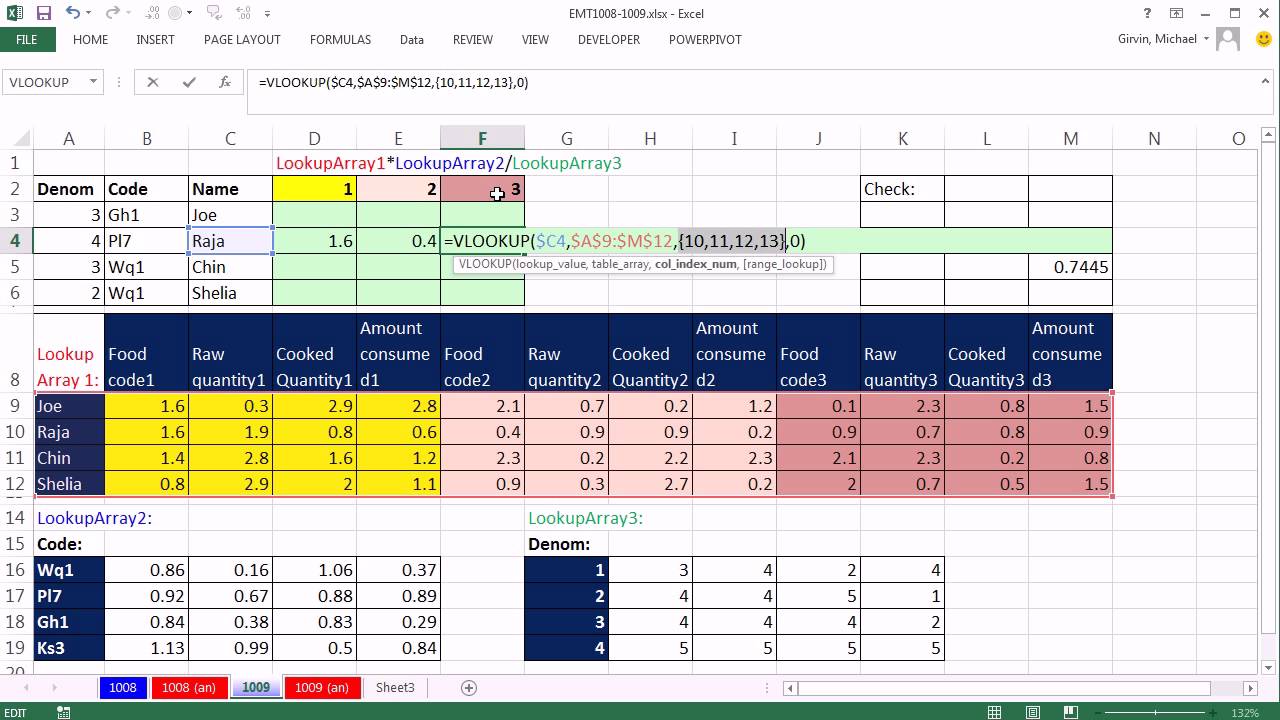 excel-magic-trick-1009-lookup-3-different-arrays-from-3-different