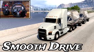 American Truck Simulator 1.50 | Smooth Heavy Grain Transport | Double Trailer |