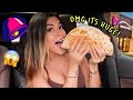 Ordering the GIANT TACO from TACO BELL! * secret menu!* + Q&amp;A