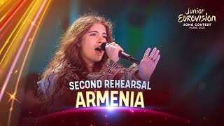 Maléna - Qami Qami - Second Rehearsal - Armenia 🇦🇲 - Junior Eurovision 2021