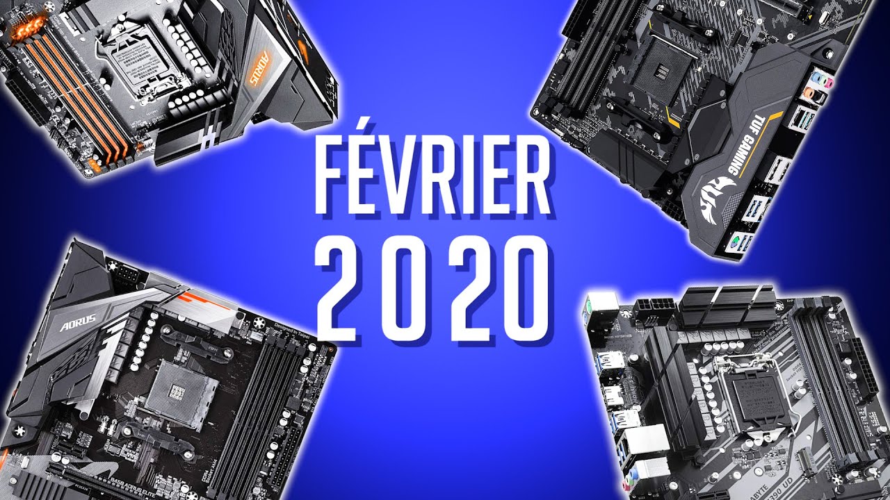 Carte Mère  Quel modèle choisir pour son PC Gamer ? Février 2020