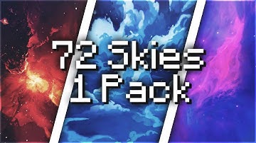 Minecraft Sky Overlay Pack 72 Skies in 1 | Hypixel Bedwars Pack