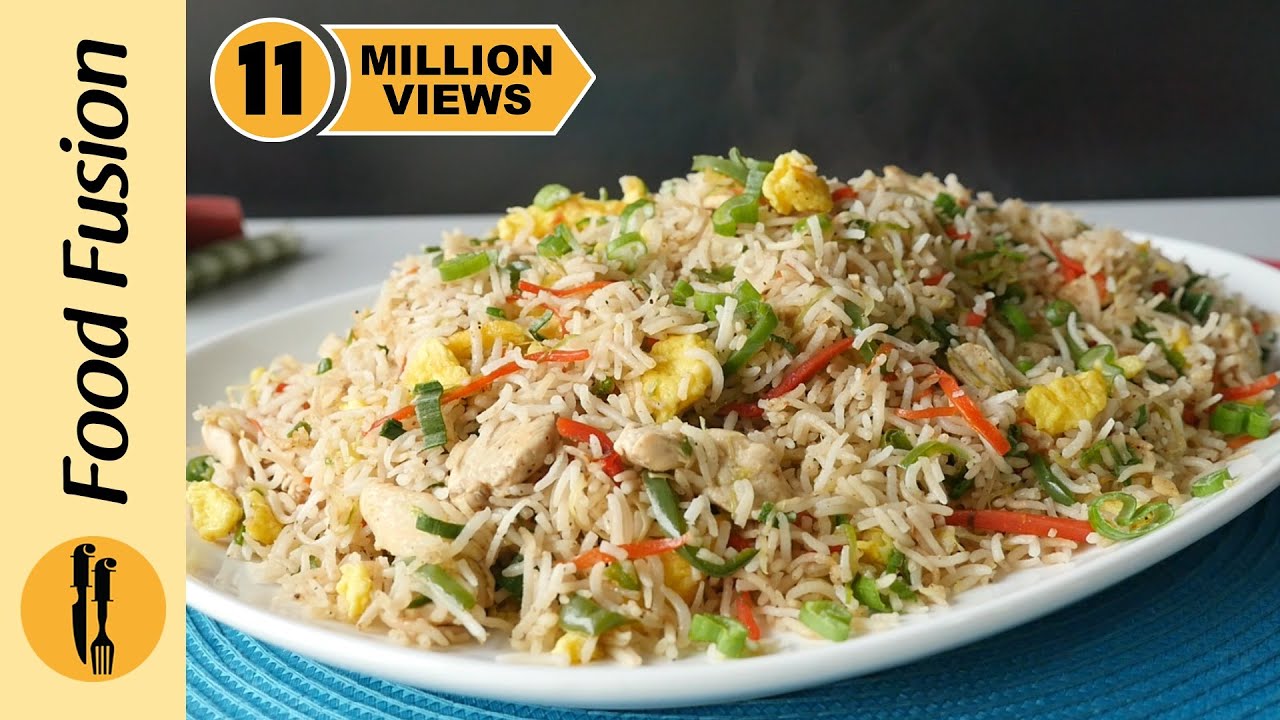 Restaurant Style Chicken Fried Rice Recipe By Food Fusion ...