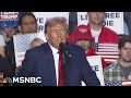Velshi: ‘He knows what he is doing’ - Trump echoes Hitler at campaign rally
