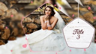Wedding Slideshow After Effects Templates