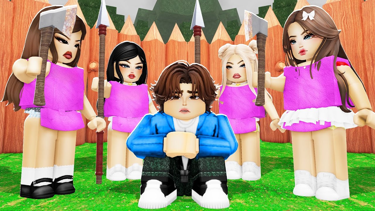 Boy Snuck into My GIRLS ONLY BASE in 99 Nights in The Forest