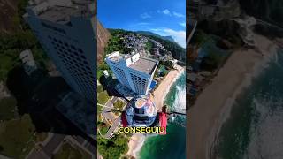 Ele Invadiu o Topo de um Hotel de Luxo e a Fuga Foi Insana... 🪂😱 #shots
