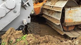 FAE Forestry Tiller SFH/PM-225 on CMI C-450 by gbequipmentinc 2,001 views 6 years ago 35 seconds