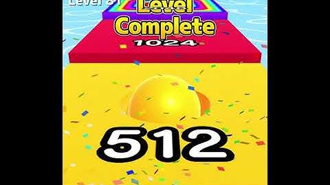 Ball Run 2048 😁🌈😈 Game Walkthrough - GamePlay All Levels [ iOS / Android ] New Game!!