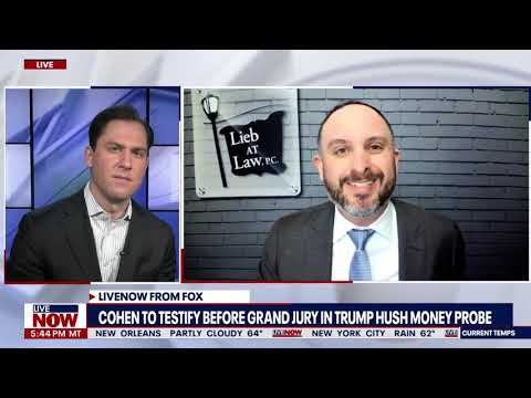 FOX LiveNOW: Attorney Andrew Lieb Talking Ex-Trump Attorney Michael Cohen Testifying In The Hush Money Grand Jury