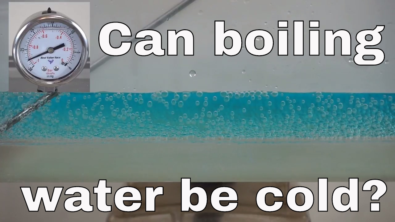Does Water Really Boil In A Vacuum Chamber? And Why?