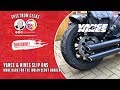 Installing Vance And Hines Slash Cut Exhaust on Indian Scout Bobber