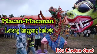 macan-macanan !! jaranan lereng langgeng cawan !! live cawan view warung dini kurnia jelun licin bwi