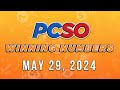 P29M Jackpot Grand Lotto 6/55, 2D, 3D, 4D, and Mega Lotto 6/45 | May 29, 2024