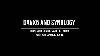 Synchronizing Synology Contacts and Calendars with your Android device using DAVx⁵ screenshot 4