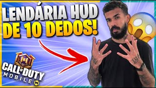 LENDÁRIA HUD DE 10 DEDOS - Reagindo ao Berna Games jogando COD Mobile - Battleroyale screenshot 5