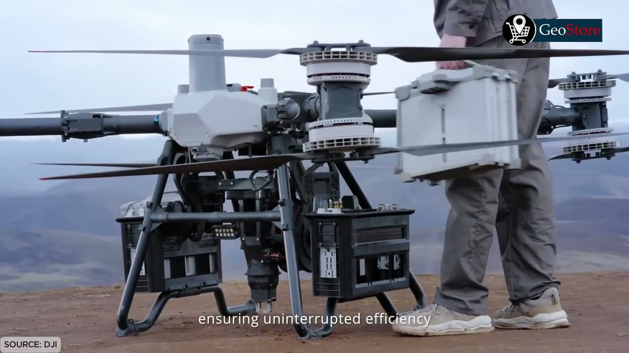 DJI FlyCart 100 Review: The 100kg Delivery Drone Solving Logistics in Nigeria | GeoStore