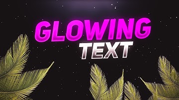 🔥How to make a shiny text on PS TOUCH for thumbnail | how to make GLOWING TEXT on android | HINDI