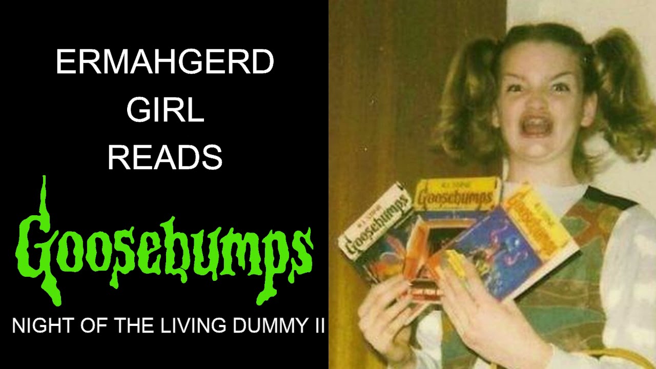 ASMR Ermahgerd Girl Reads GOOSEBUMPS - Night Of The Living Dummy II - Chapter 1