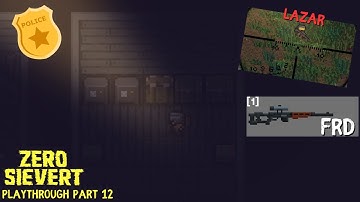 STATION LOOT & LAZAR - Blind ZERO Sievert Playthrough/Gameplay part 12(Hunter Difficulty)