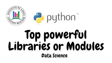 Python useful Libraries Every Developer  Needs to Know | Python libraries for data science |