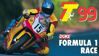 Isle of Man TT 1999 | F1 Race | David Jefferies wins his first TT