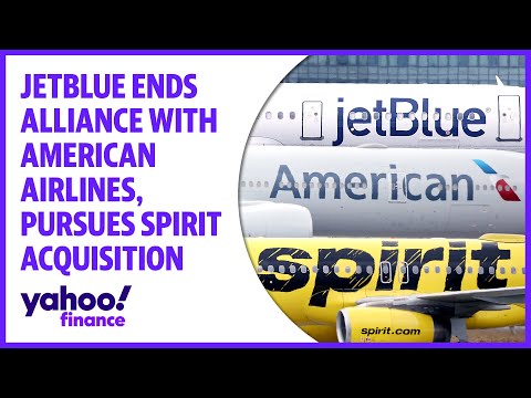 Бейне: American Airlines және JetBlue альянс құруда