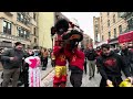 Fong's Hung Gar Lion Dance Team Perform Super Saturday 2025 - Choy Chang 🦁🥬🐍