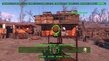 How to put things on shelves in Fallout 4 (PS4, modded)