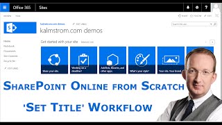SharePoint 'Set Title' Workflow