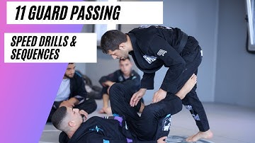 11 Guard Passing Speed Drills & Sequences || Jiu-Jitsu Drills