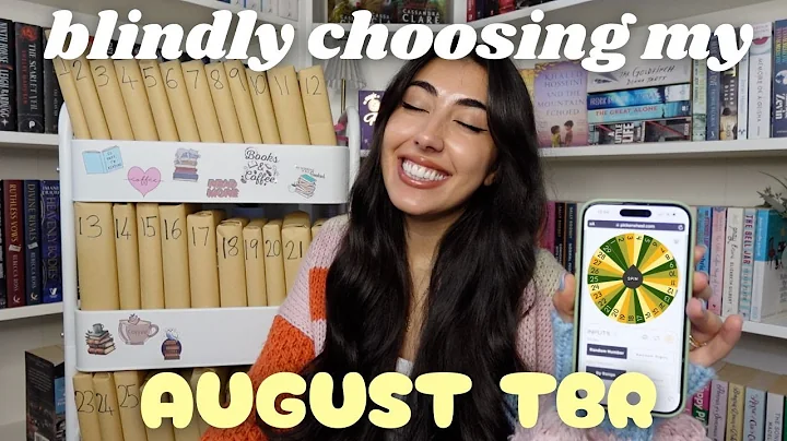Blindly picking my August tbr📚💌 all the books I want to read in August