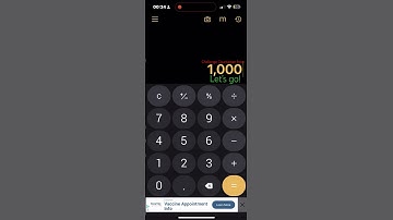 Challenge Countdown from 1,000 at the Calculator