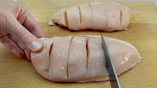 This is the tastiest chicken breast I've ever eaten! Quick and cheap recipe! #192