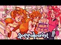 Full Sweet series OC SPEEDPAINT // sketch to color full digital art process 🩷🤍🤎