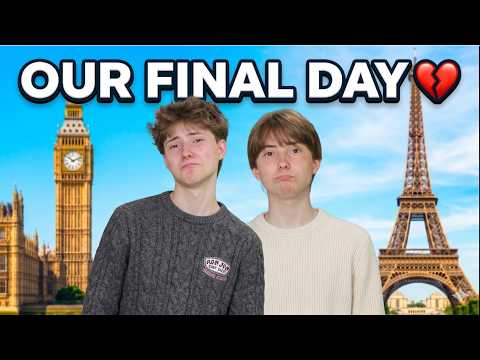 OUR FINAL DAY IN EUROPE 😢 (EUROPE VLOG: PT. 8)