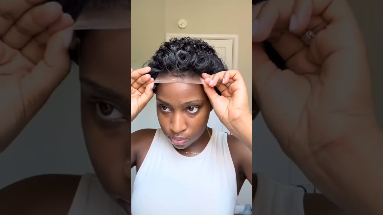 How To Install Your Pixie Cut Wig Wiginstall