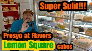 Super Affordable and High quality cakes ng Lemon Square Bakery treats Grand Open