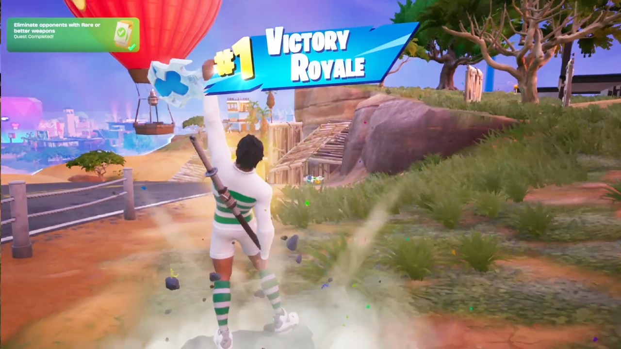 FORTNITE | VICTORY ROYALE | 6 KILLS | LAY LOW & STAY COOL