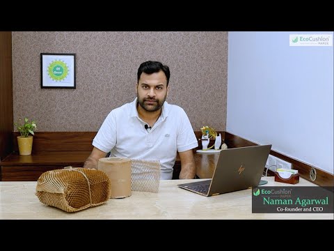 How EcoCushion Paper was born : Our Story of creating a sustainable B2B startup - video from EcoCushion Paper