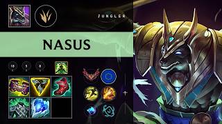 Nasus Jungle vs Kha'Zix - EUW Grandmaster Patch 26.10