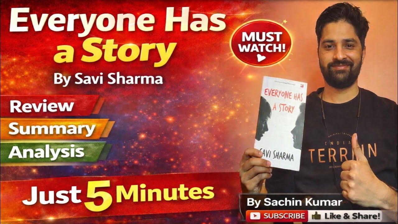 Everyone has a Story | Savi Sharma | Review | Summary | Analysis | Hindi |