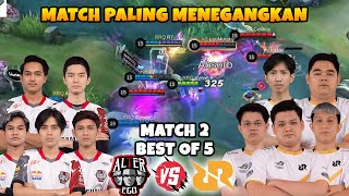 MATH SENGIT 2 TIM INI KLO MAEN BKIN SENAM JANTUNG COY!! RRQ VS AE MATCH 2