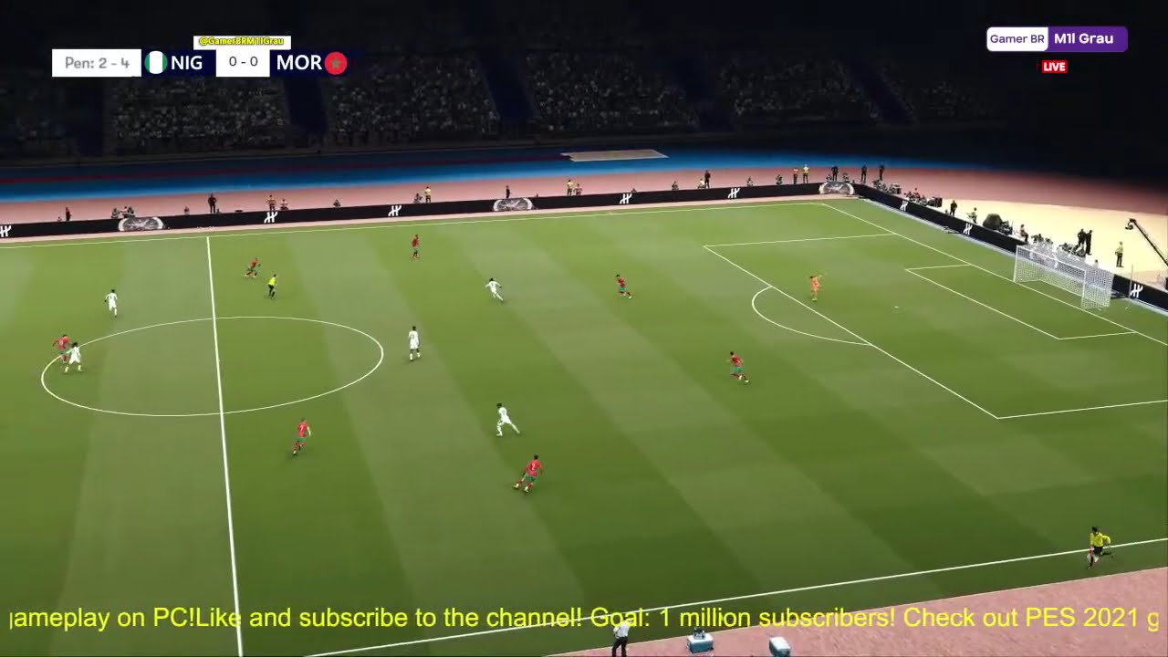 🔴Nigeria vs Morocco | Africa Cup of Nations 2025 | eFOOTBALL PES 2021
