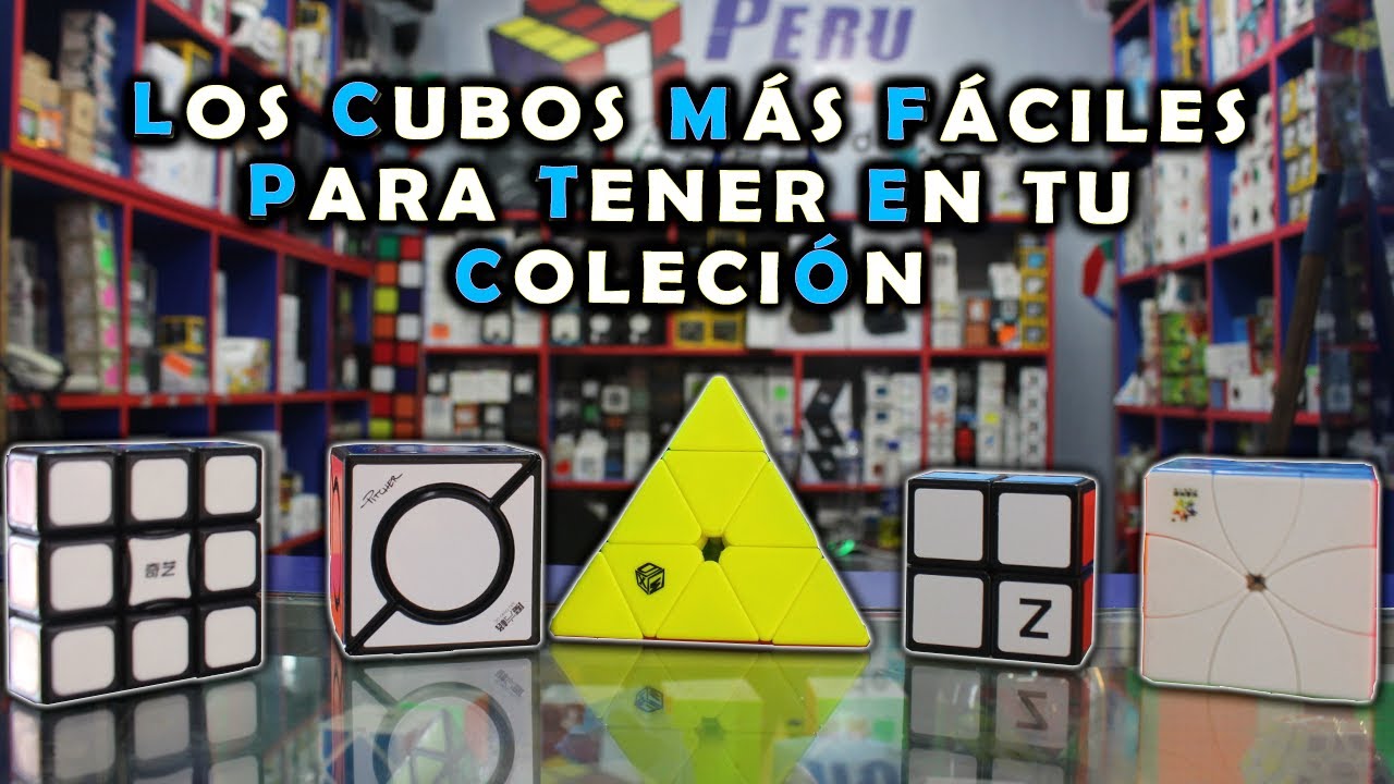 🔥LOS CUBOS DE RUBIK MÁS FÁCILES DE RESOLVER PARA TENER EN TU COLECCIÓN
