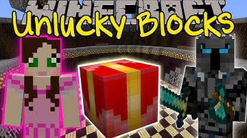 Minecraft: PRESENT UNLUCKY BLOCK CHALLENGE GAMES - Lucky Block Mod - Modded Mini-Game