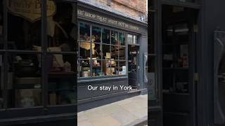 Come spend a day in York with us 🏰✨ Full vlog on the channel. #York #UKTravel #CoupleTravel #Shorts
